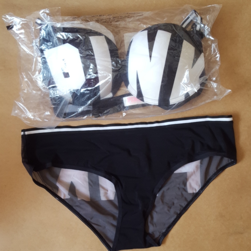 Victoria's secret PINK fashion show set 34C